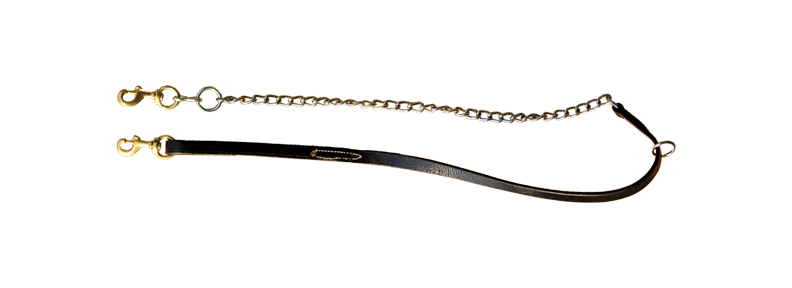 3/4 Leather With Chain Tree Lead