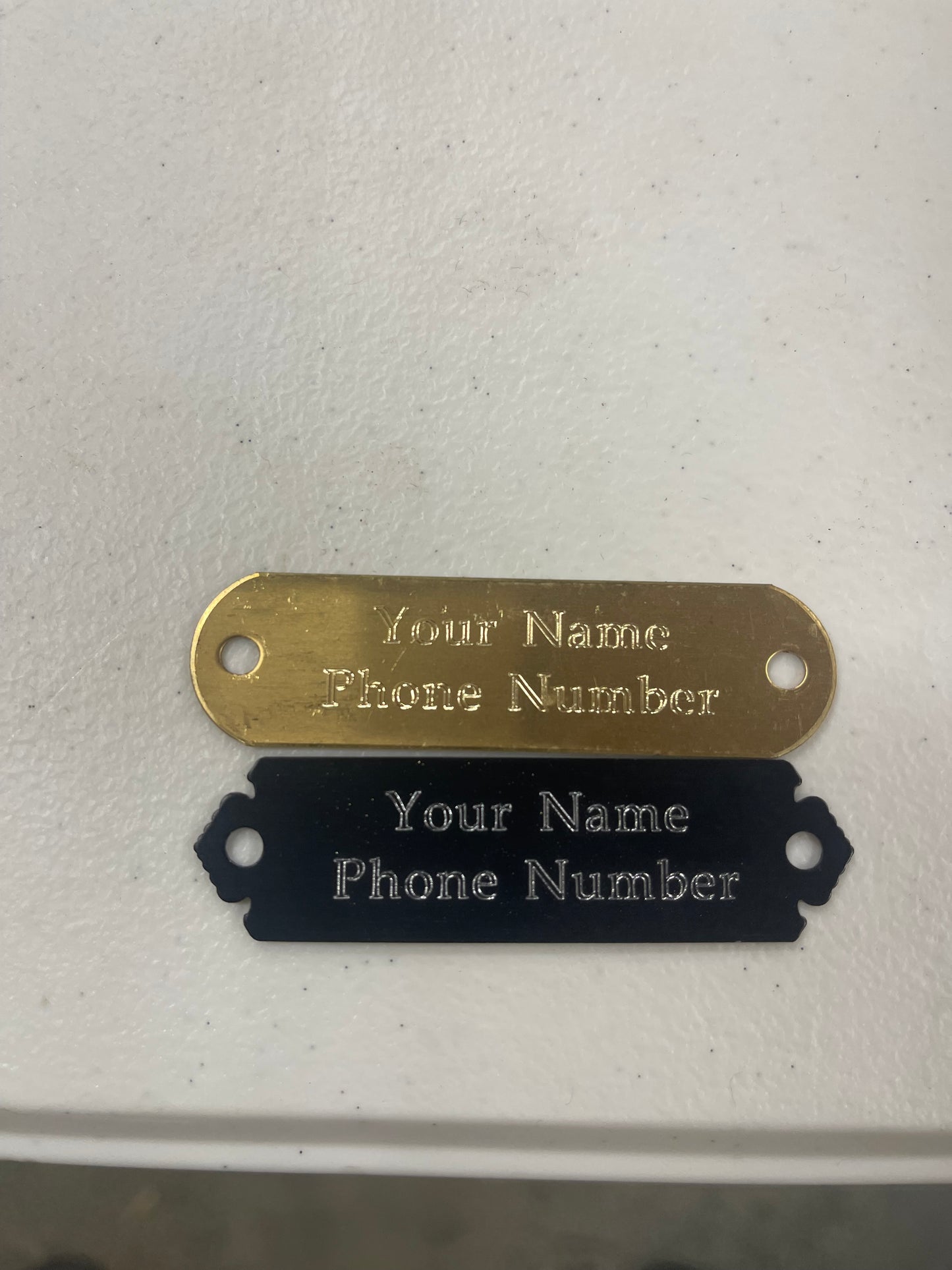 1 Inch Non-Reflective Dayglow Collars
